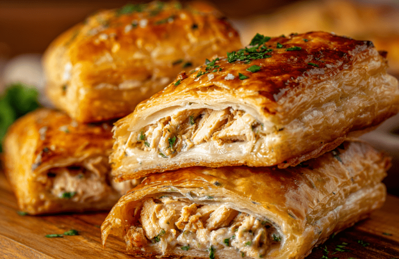 Creamy Chicken Puff Pastry