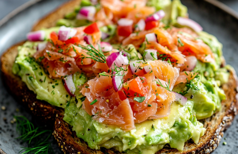 Smoked Salmon Avocado Toast