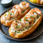 Grilled Shrimp Rolls on Brioche