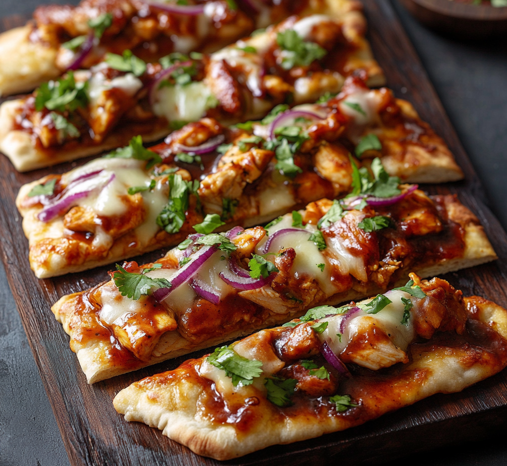 BBQ Chicken Flatbreads