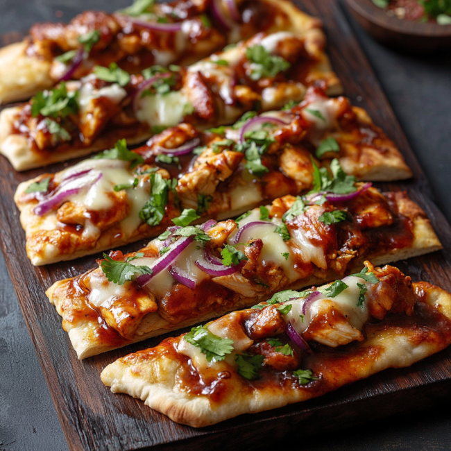 BBQ Chicken Flatbreads