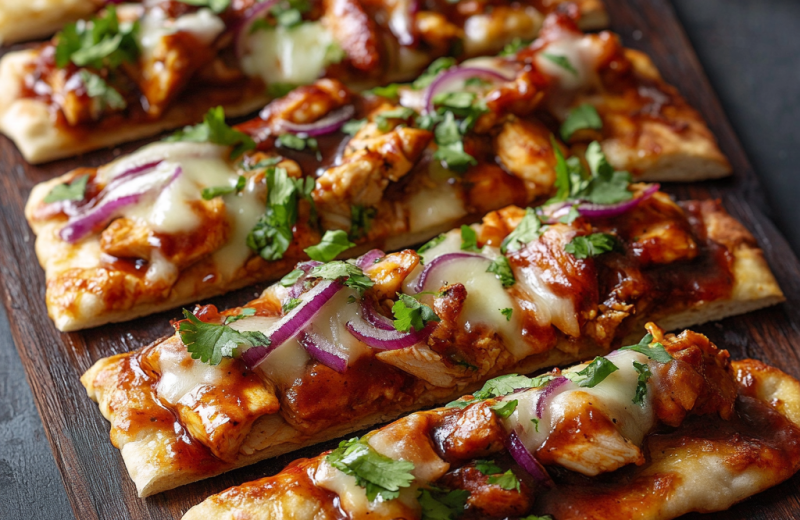 BBQ Chicken Flatbreads