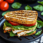 Ultimate Turkey Avocado Ciabatta Sandwich