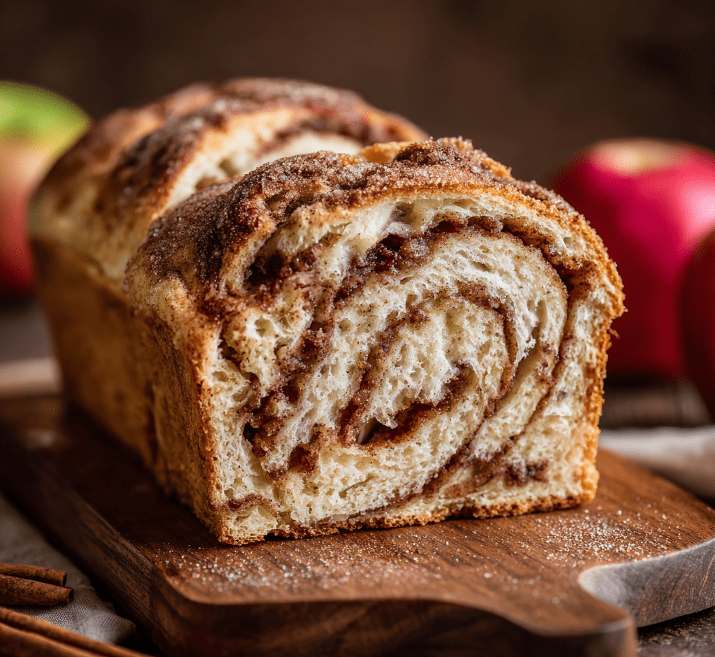 Apple Cinnamon Swirl Bread
