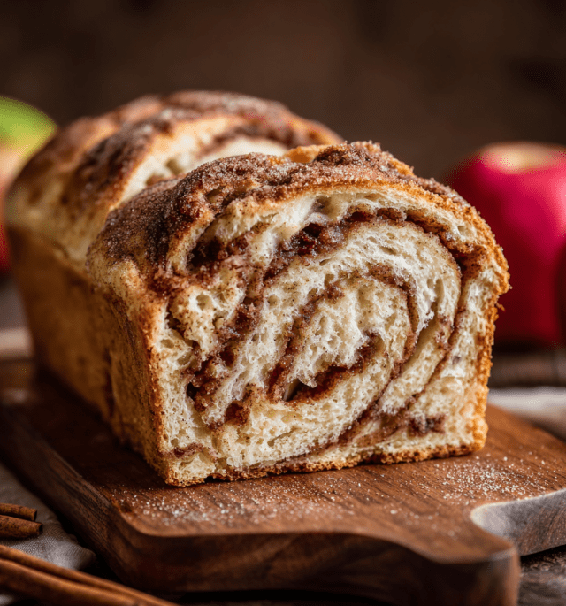 Apple Cinnamon Swirl Bread