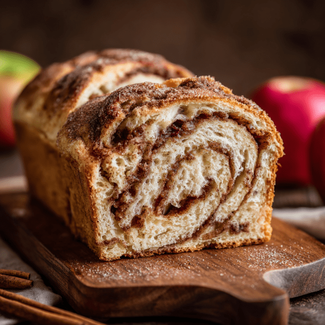 Apple Cinnamon Swirl Bread
