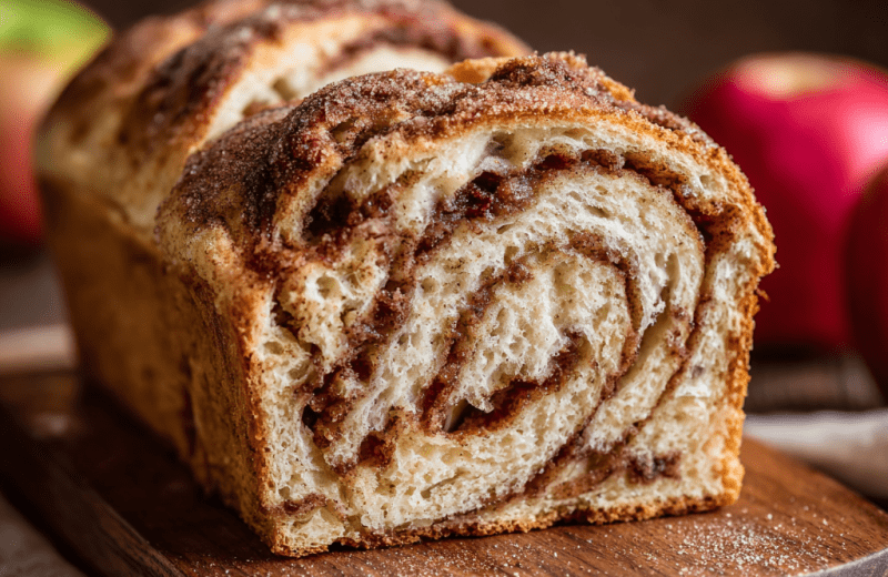 Apple Cinnamon Swirl Bread
