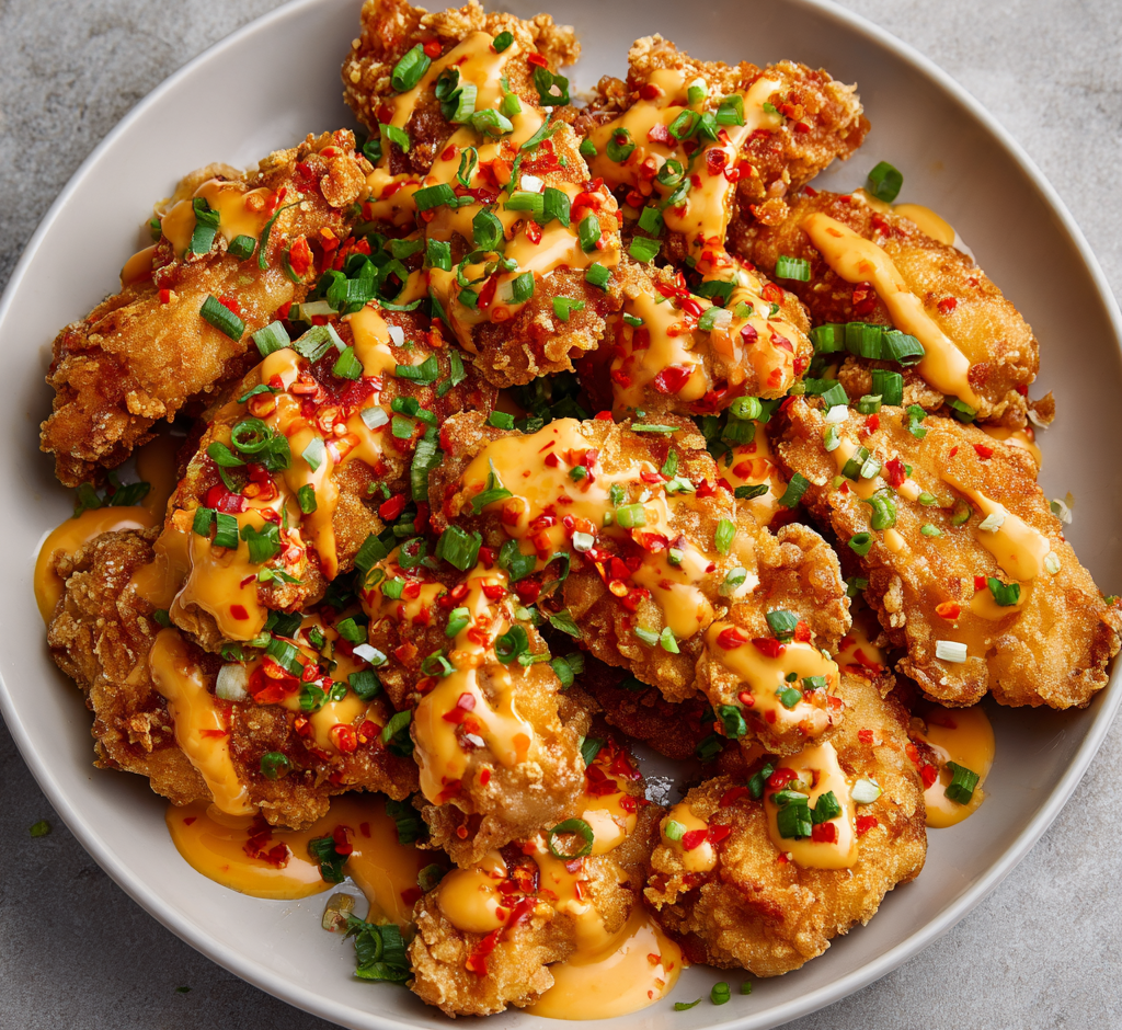 Crispy Bang Bang Chicken