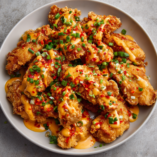 Crispy Bang Bang Chicken