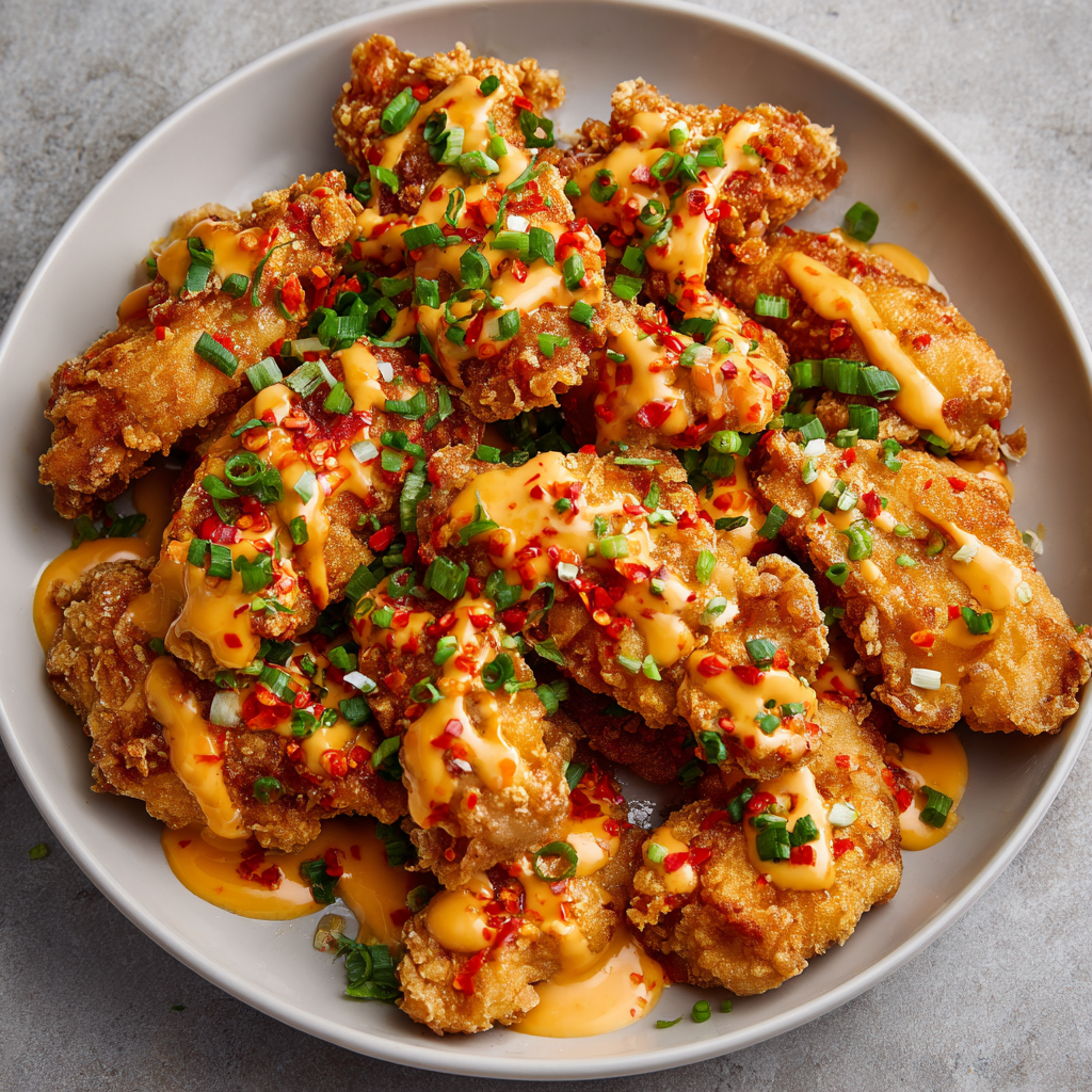 Crispy Bang Bang Chicken