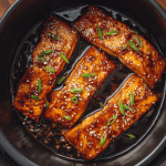 Air Fryer Teriyaki Salmon