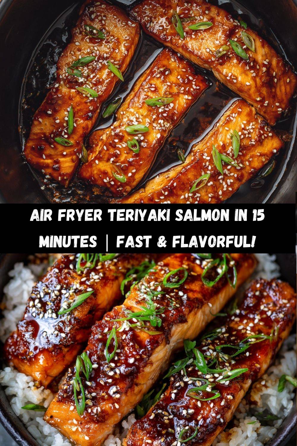 Air Fryer Teriyaki Salmon