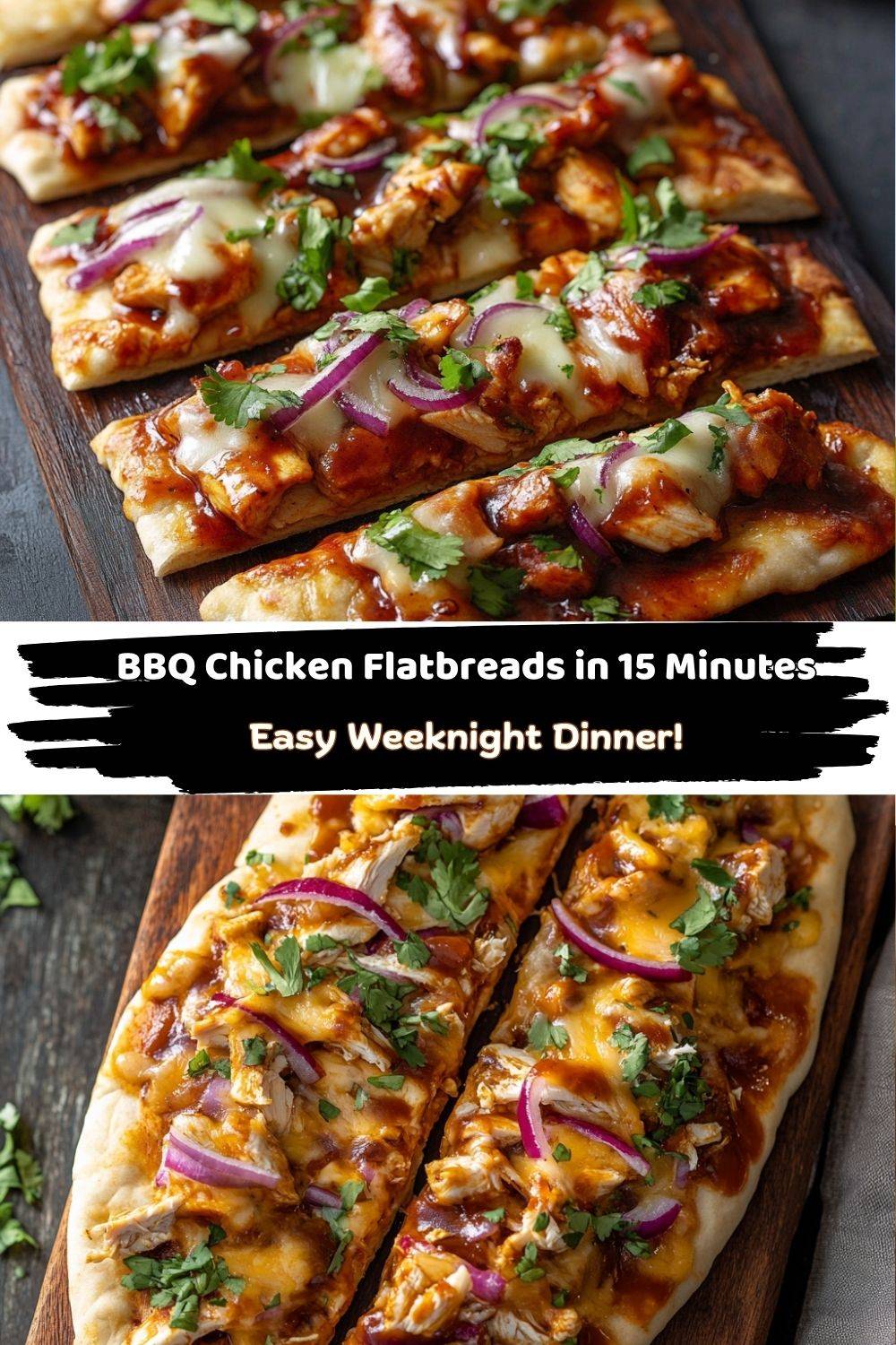 BBQ Chicken Flatbreads