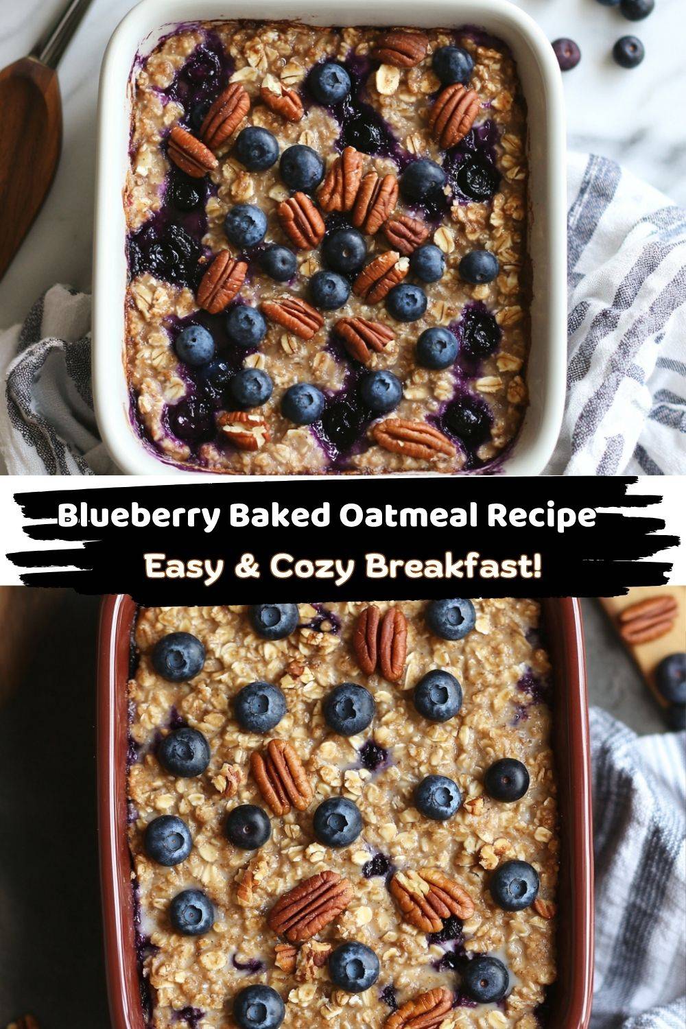 Blueberry Baked Oatmeal