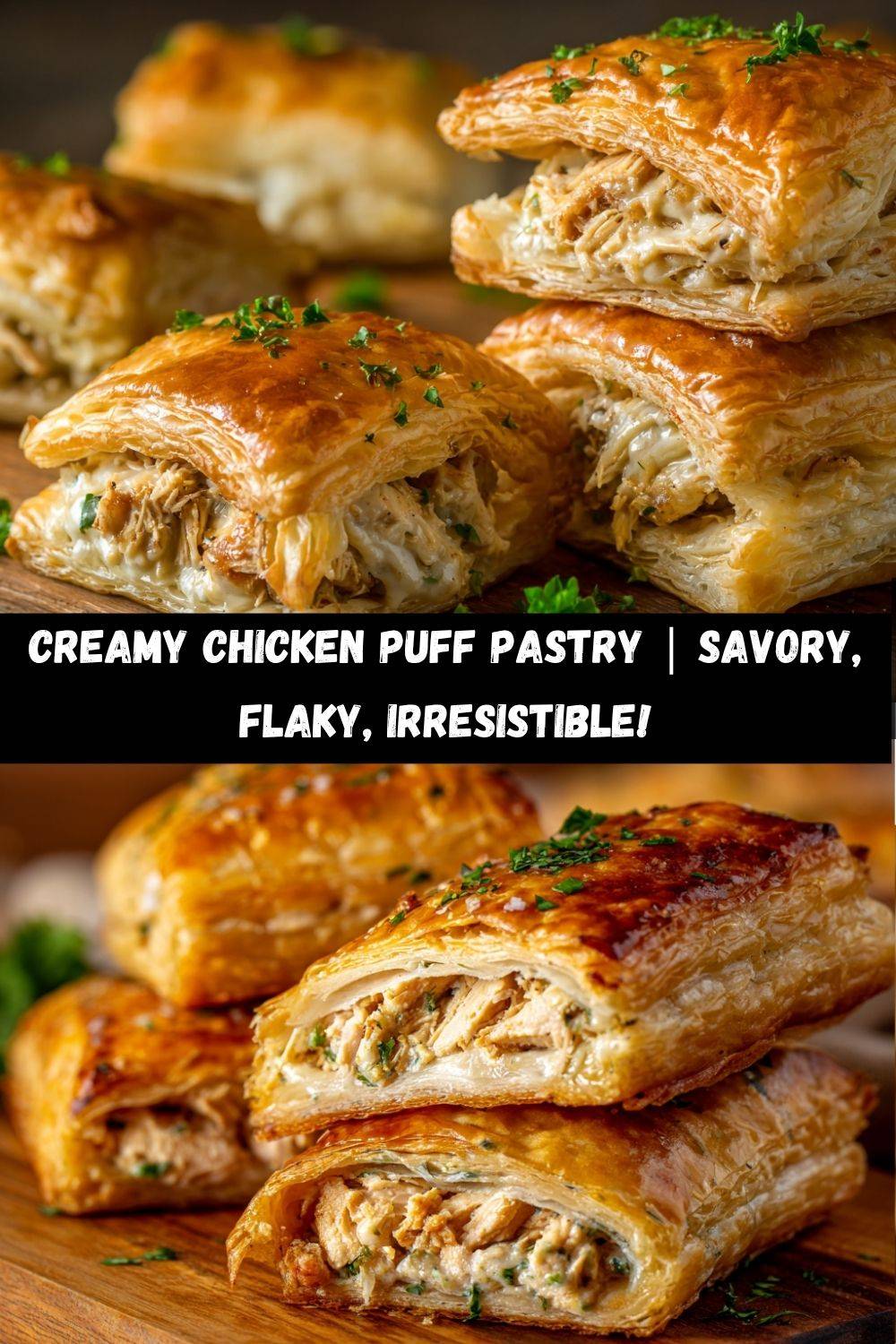 Creamy Chicken Puff Pastry
