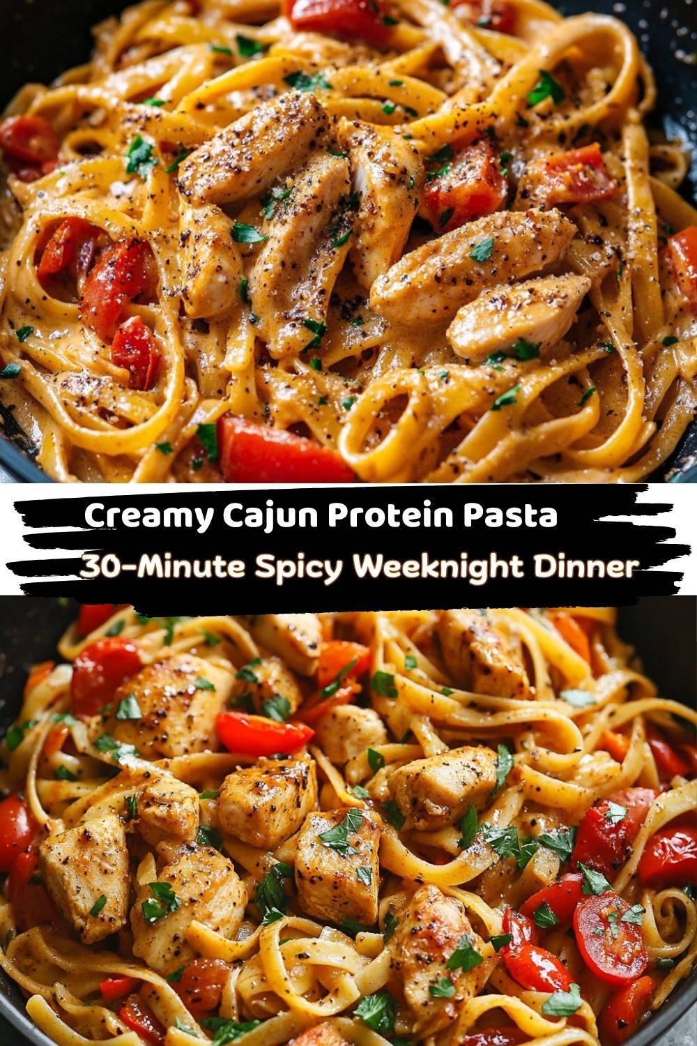 High-Protein Cajun Pasta