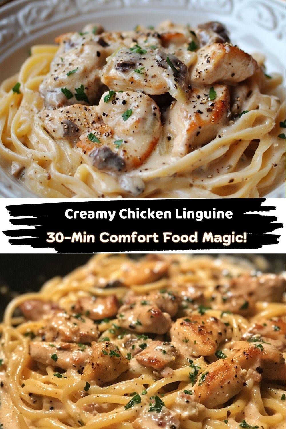 Creamy Chicken Linguine