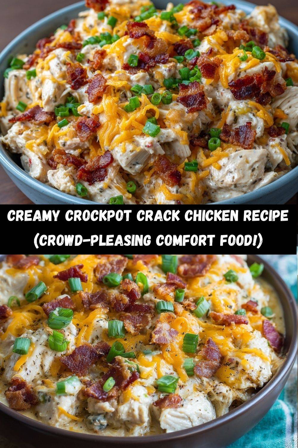 Creamy Crockpot Crack Chicken