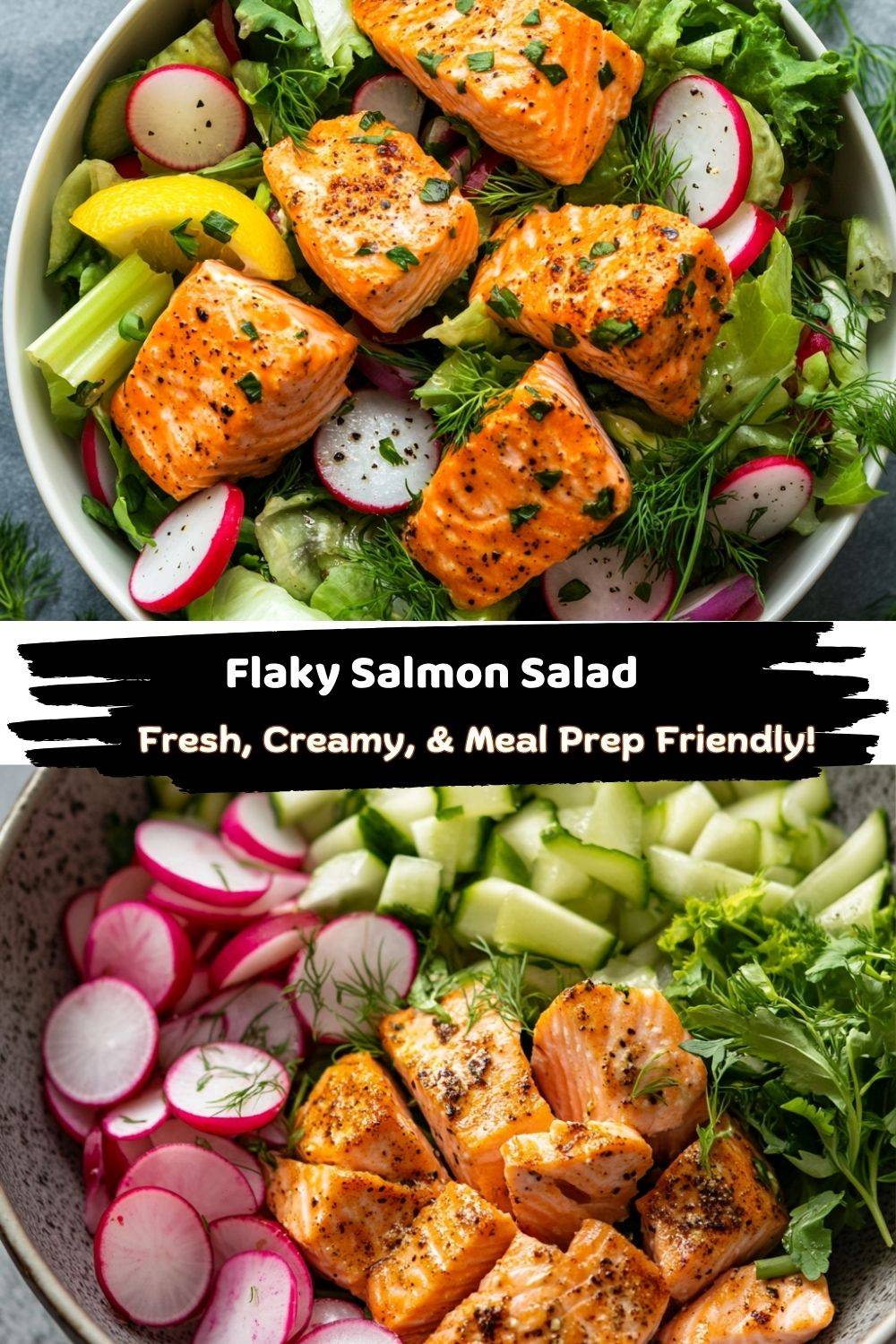 Flaky Salmon Salad
