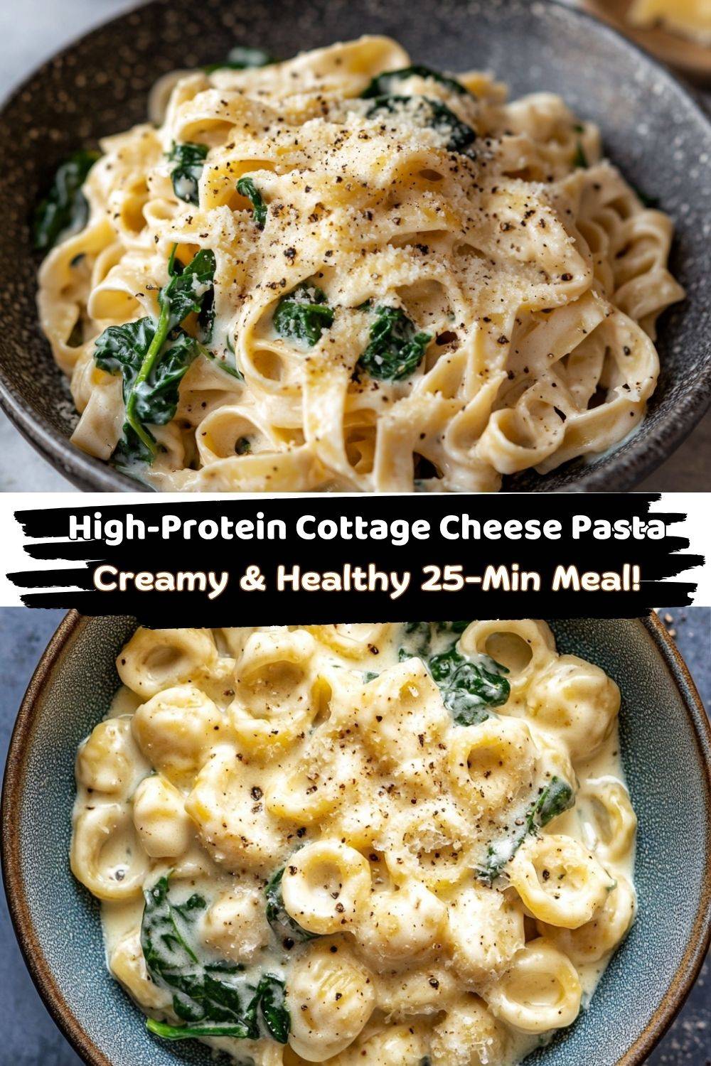 High-Protein Cottage Cheese Pasta