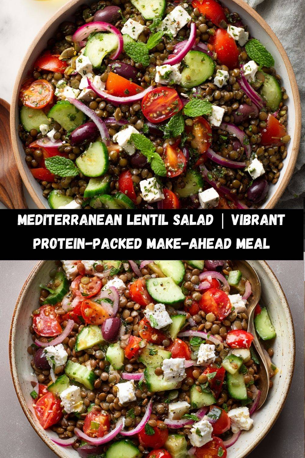 Mediterranean Lentil Salad