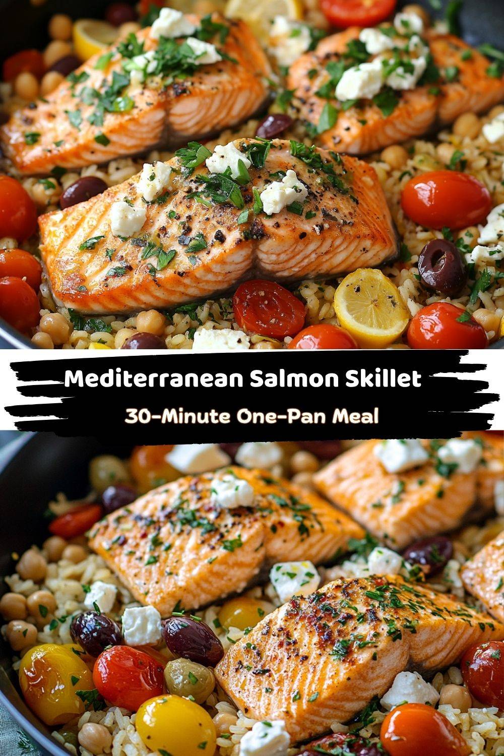 Mediterranean Salmon Skillet