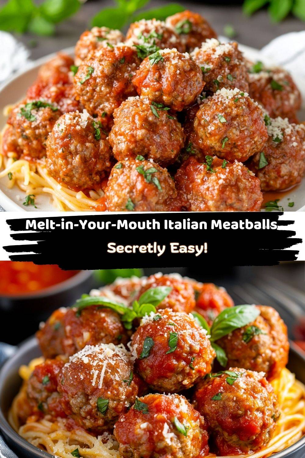 Melt-In-Your-Mouth Italian Meatballs