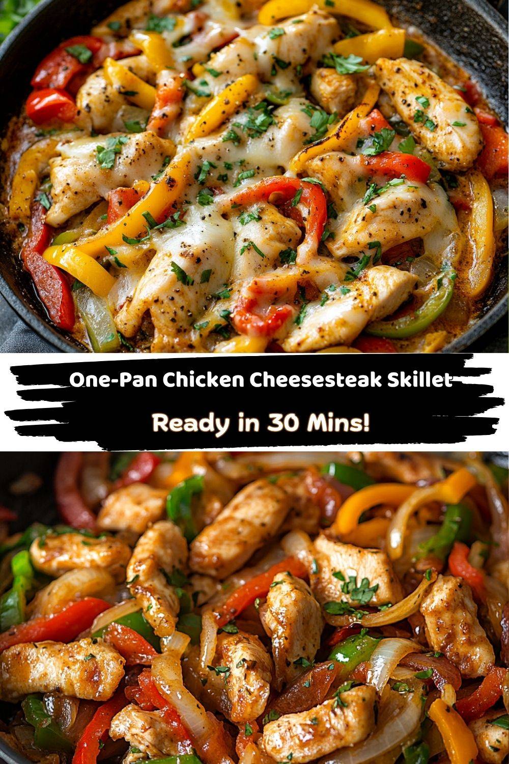 Chicken Cheesesteak Skillet