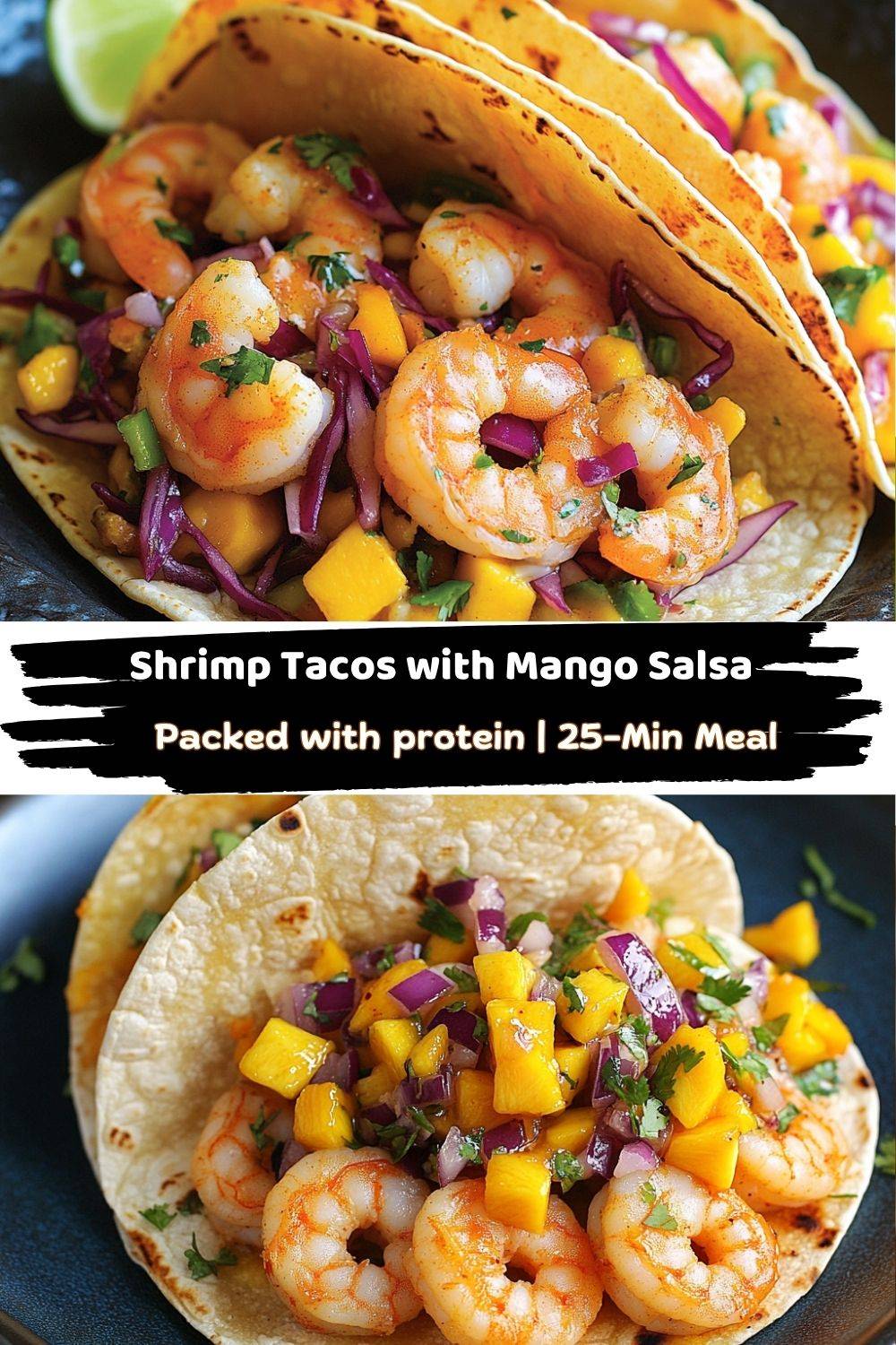 Shrimp Tacos with Mango Salsa