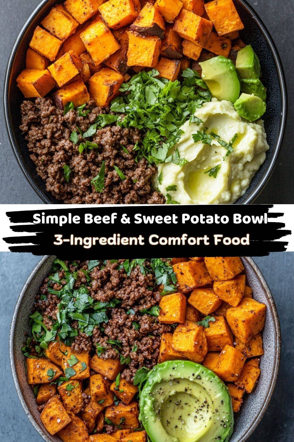 Simple Beef, Sweet Potato