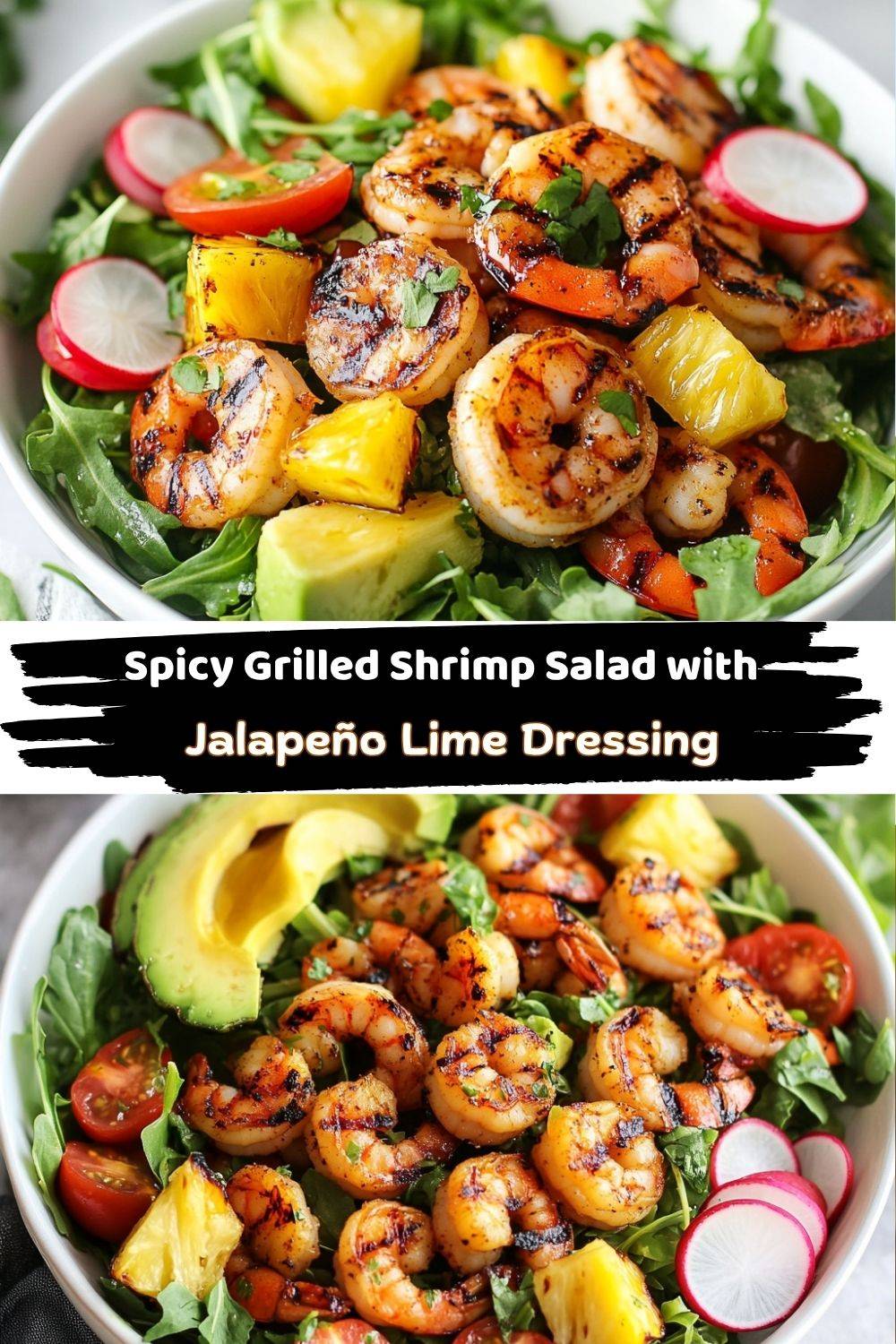 Spicy Grilled Shrimp Salad