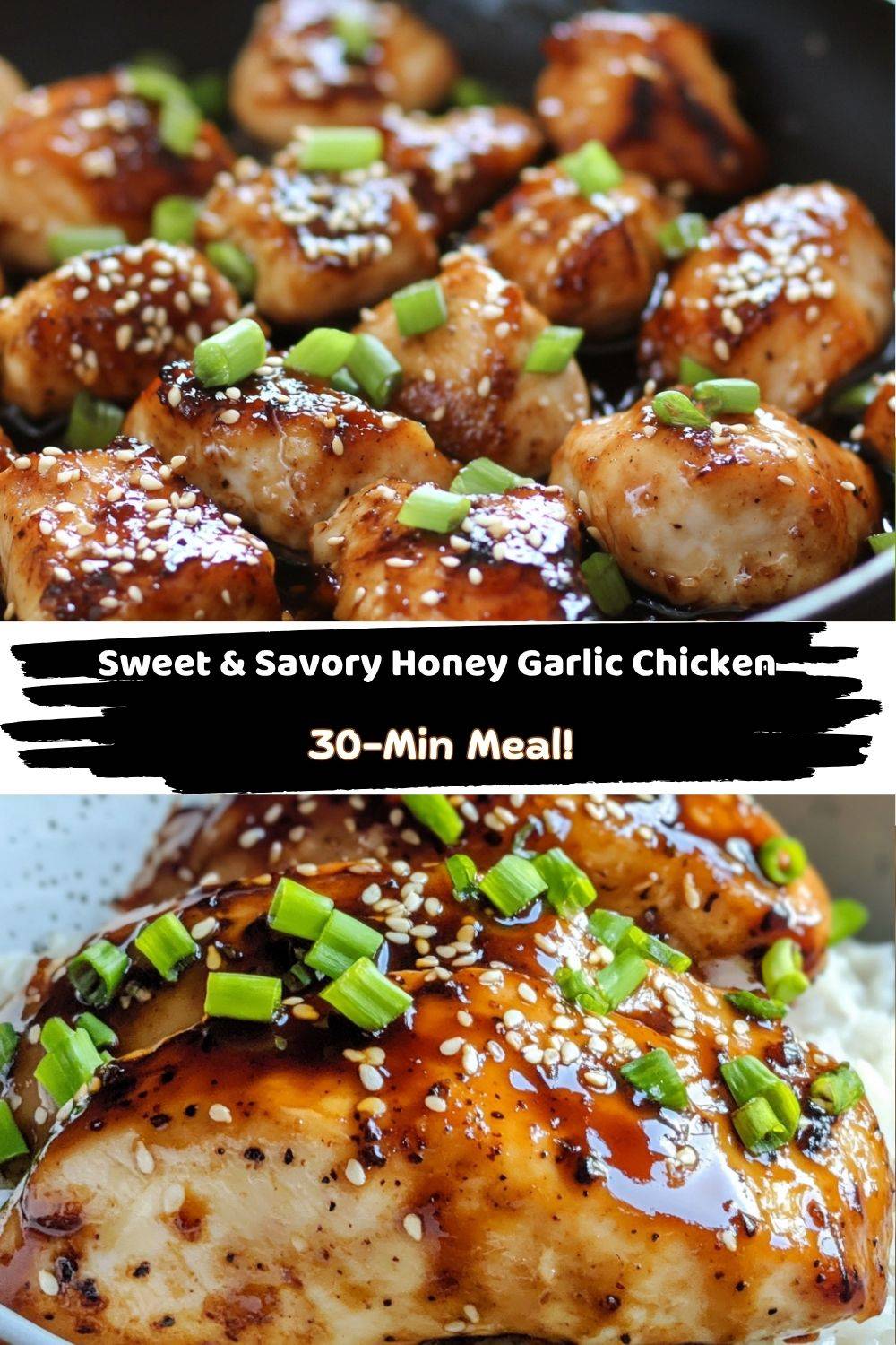 Sweet & Savory Honey Garlic Chicken