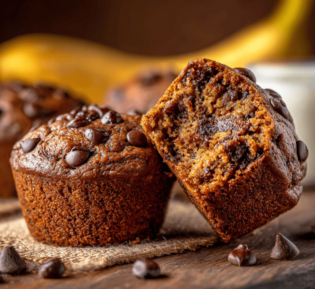 Protein Chocolate Chip Muffins