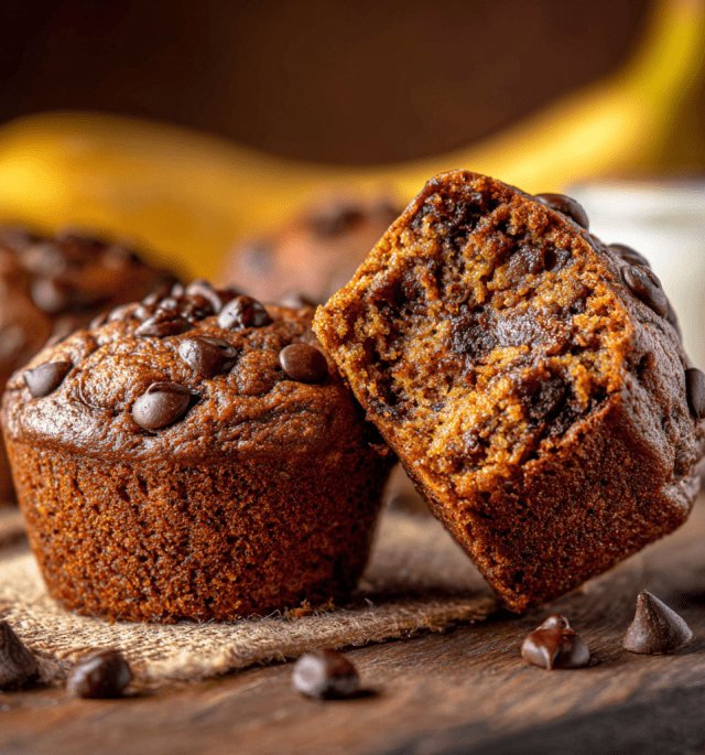 Protein Chocolate Chip Muffins