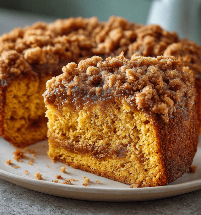 Pumpkin Coffee Cake