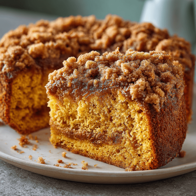 Pumpkin Coffee Cake
