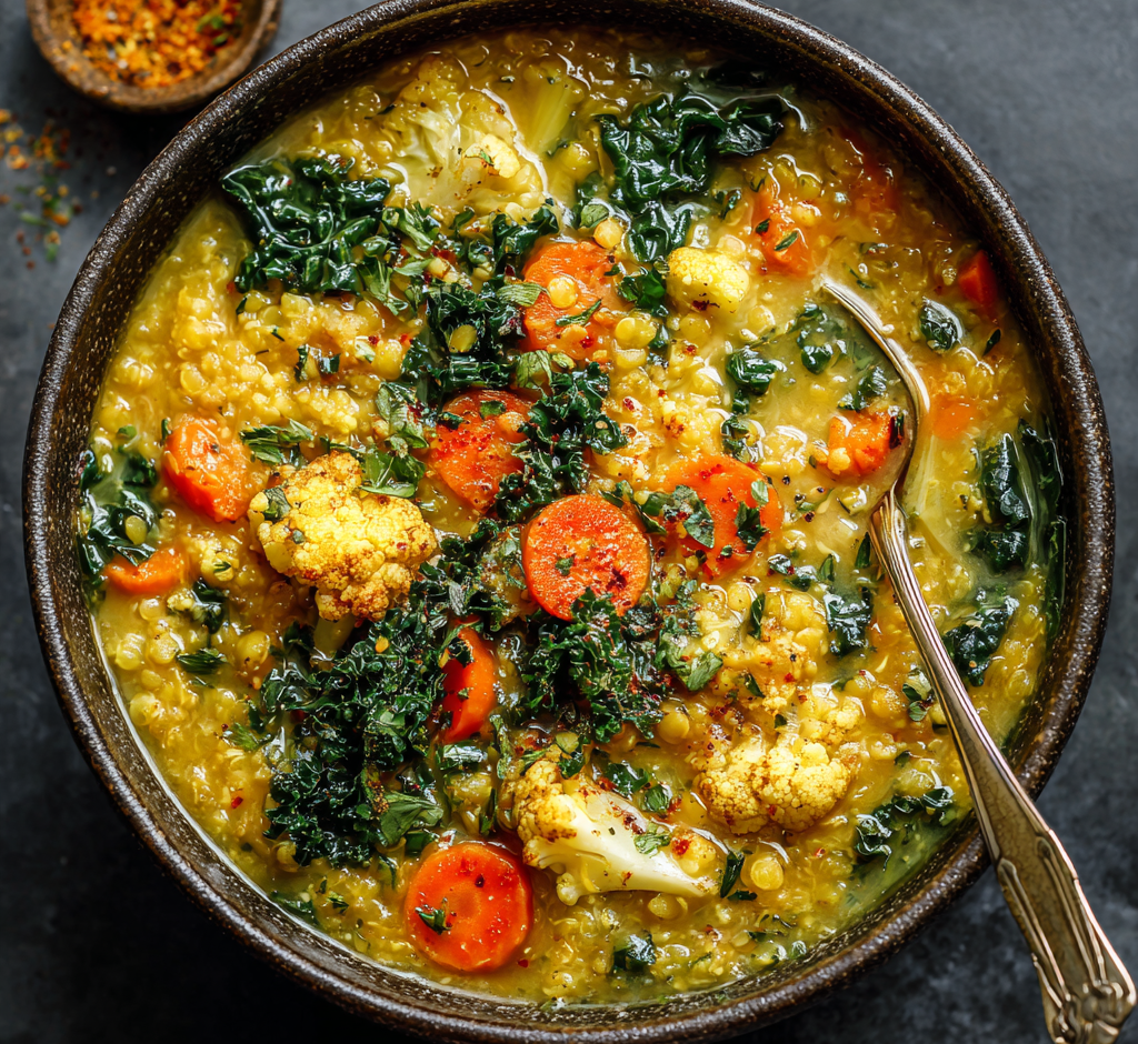 Curry Red Lentil Soup