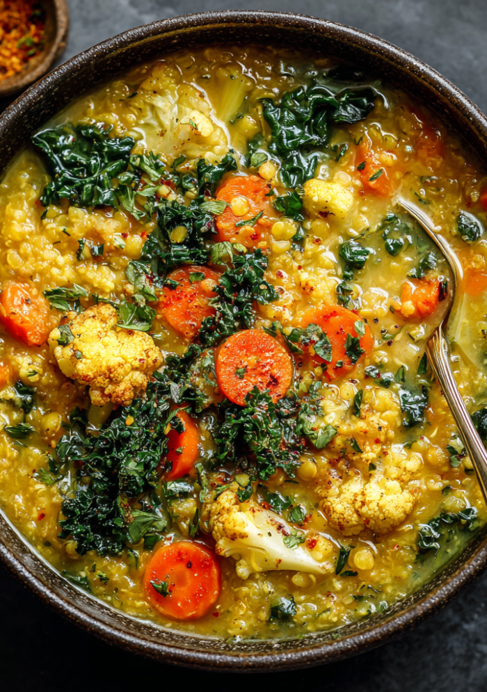 Curry Red Lentil Soup