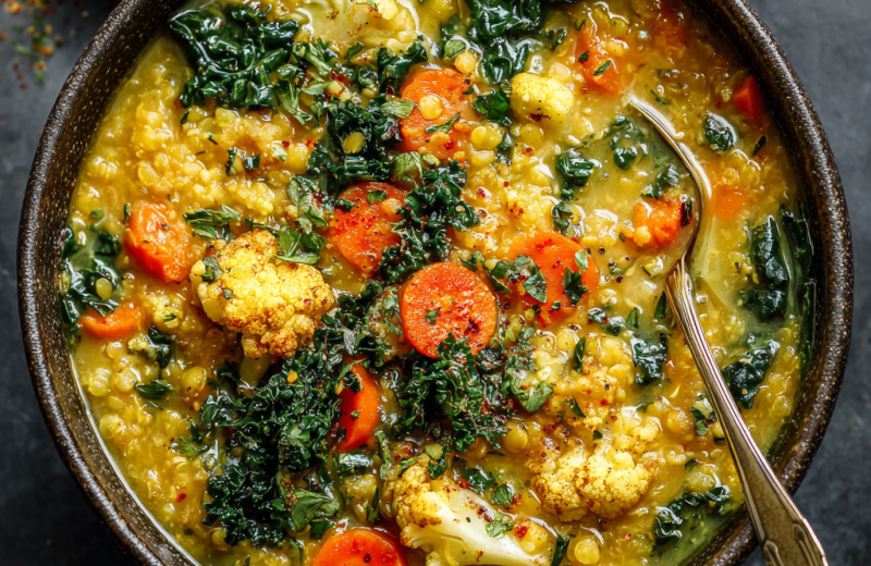 Curry Red Lentil Soup