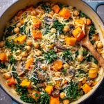 Creamy Orzo with Butternut
