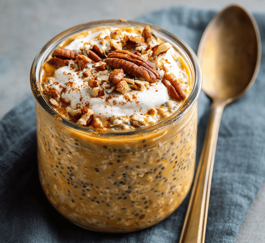 Pumpkin Pie Overnight Oats
