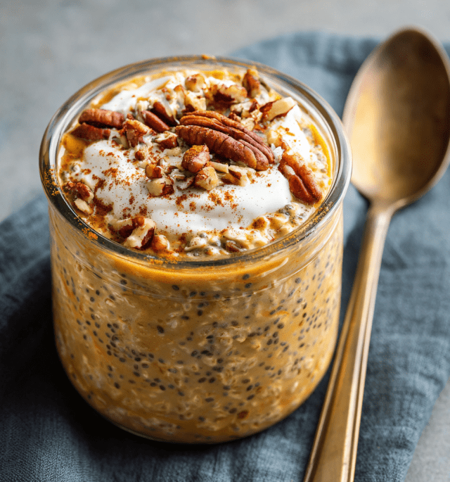 Pumpkin Pie Overnight Oats