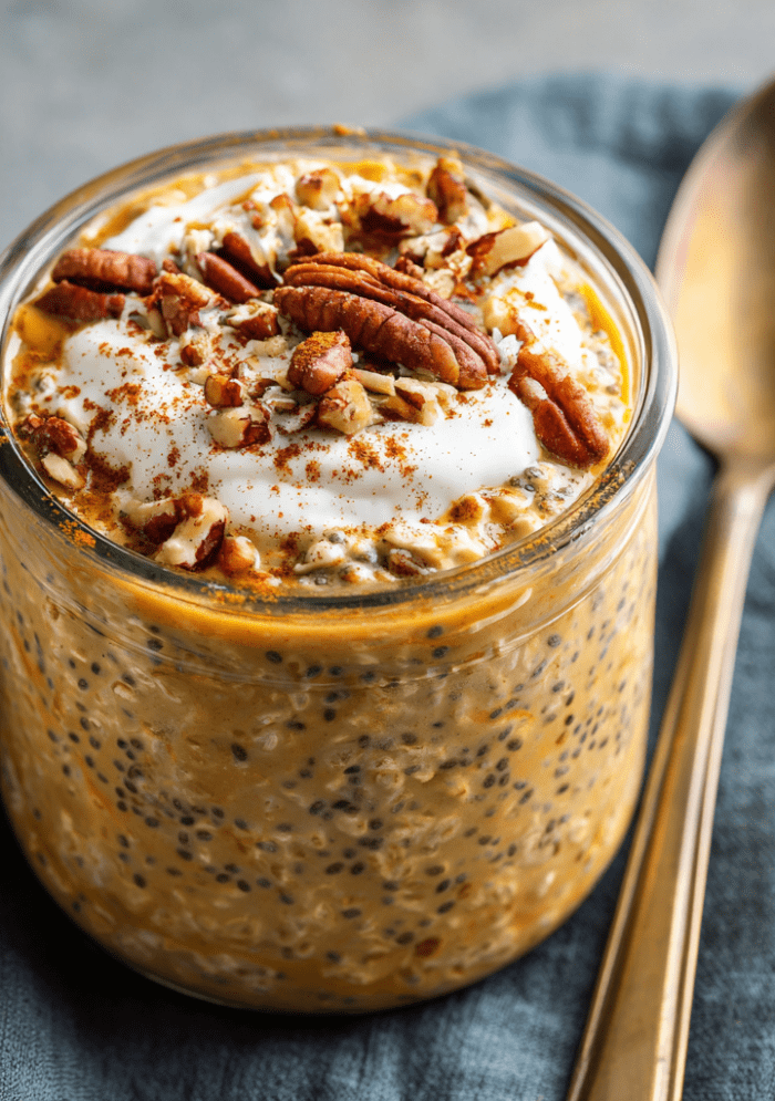 Pumpkin Pie Overnight Oats