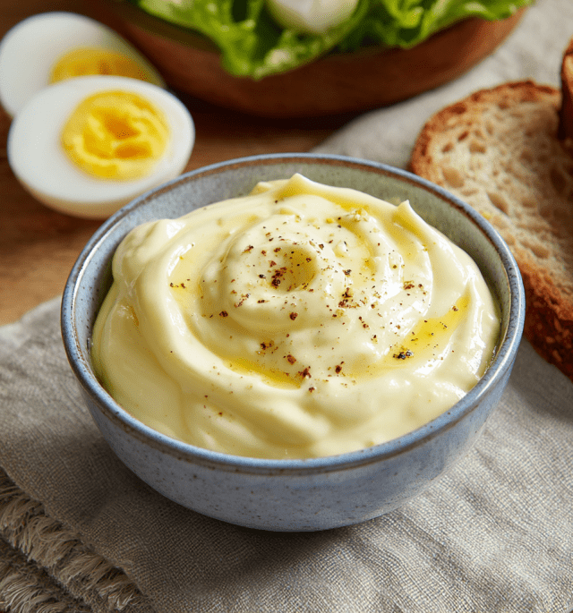 Old-Fashioned Mayonnaise (2-Minute Recipe)
