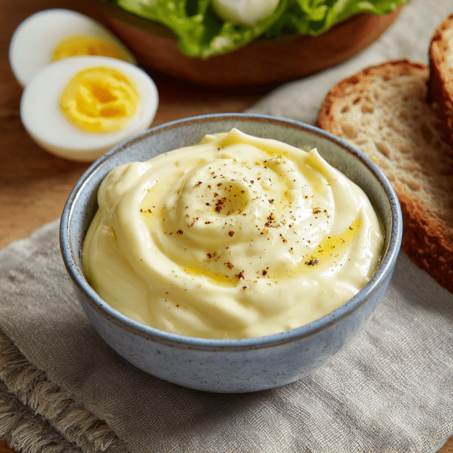 Old-Fashioned Mayonnaise (2-Minute Recipe)