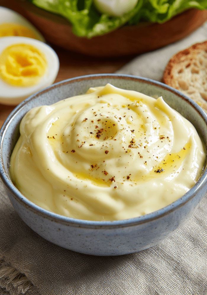 Old-Fashioned Mayonnaise (2-Minute Recipe)
