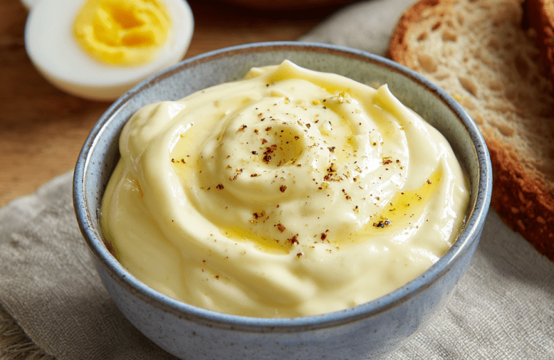 Old-Fashioned Mayonnaise (2-Minute Recipe)