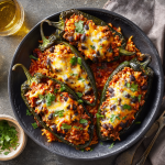 Stuffed Poblano Peppers