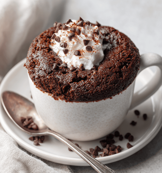 90-Second Chocolate Mug Cake