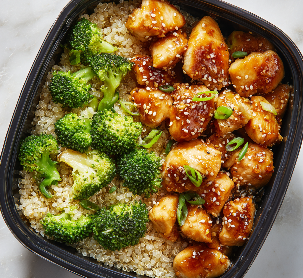Honey Garlic Chicken Meal Prep